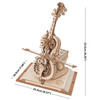 3D Holzpuzzle Magische Cello-Spieluhr Magische Cello-Spieluhr 3D-Holzpuzzle