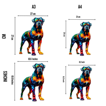 Cane Corso - Rompecabezas de Madera