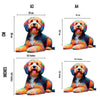 Sheepadoodle - Rompecabezas de Madera