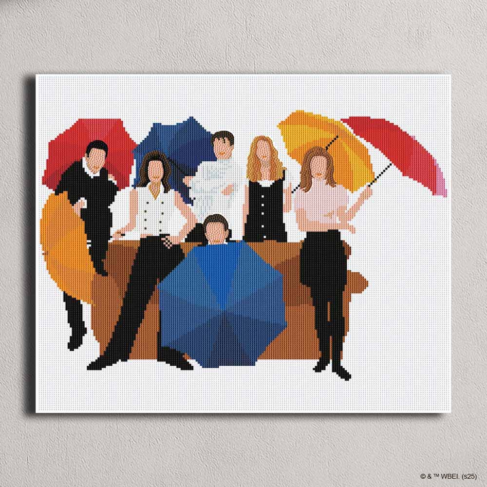 Friends - kit de pintura con diamantes