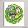 Rick & Morty - kit de pintura con diamantes