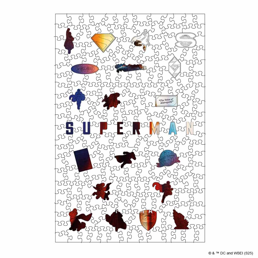 Animal Jigsaw Puzzle > Wooden Jigsaw Puzzle > Jigsaw Puzzle Superman - Wooden Jigsaw Puzzle
