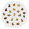 Animal Jigsaw Puzzle > Wooden Jigsaw Puzzle > Jigsaw Puzzle Autumn Kitten - Wooden Jigsaw Puzzle
