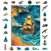 Animal Jigsaw Puzzle > Wooden Jigsaw Puzzle > Jigsaw Puzzle A5 Sea of Maps - Jigsaw Puzzle