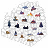 Animal Jigsaw Puzzle > Wooden Jigsaw Puzzle > Jigsaw Puzzle The Winter Train - Jigsaw Puzzle