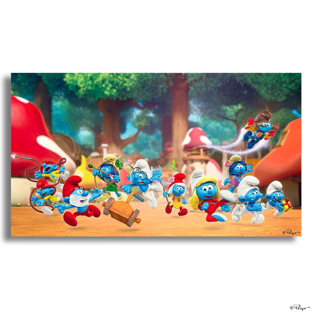 Animal Jigsaw Puzzle > Wooden Jigsaw Puzzle > Jigsaw Puzzle Smurfs' Village - Wooden Jigsaw Puzzle