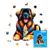 Leonberger - Rompecabezas de Madera
