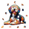 Sheepadoodle - Rompecabezas de Madera