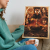 Animal Jigsaw Puzzle > Wooden Jigsaw Puzzle > Jigsaw Puzzle Without Frame The Lord of the Rings - Paint By Numbers Kit