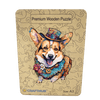 Animal Jigsaw Puzzle > Wooden Jigsaw Puzzle > Jigsaw Puzzle A3+Wooden Box Corgi Dog - Jigsaw Puzzle
